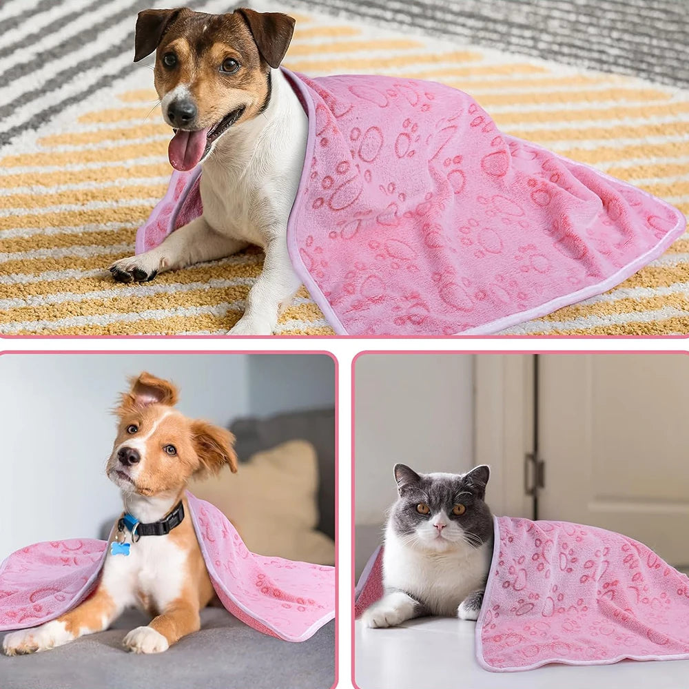 Hochwertiges Pfotenabdruckdesign, warm und bequem für Katzen und Hunde™