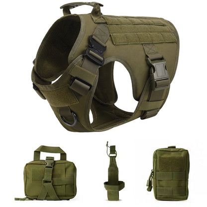 K9 tactical dog harness – military vest & leash set for german shepherds™