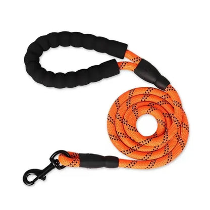 Strong dog leash – reflective for small, medium & large dogs, golden retriever™