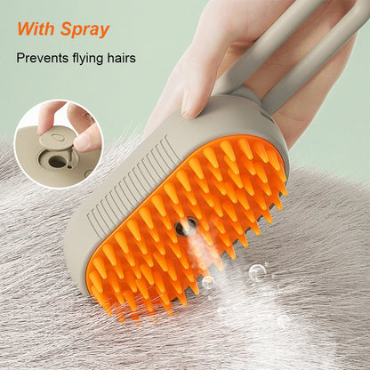 Electric Pet Grooming Brush - Cleaner, Massage & Hair Removal™