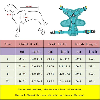 Reflektierendes Haustiergeschirr – verstellbare Trainingsweste & Leine für kleine Hunde, Chihuahua, Yorkie™