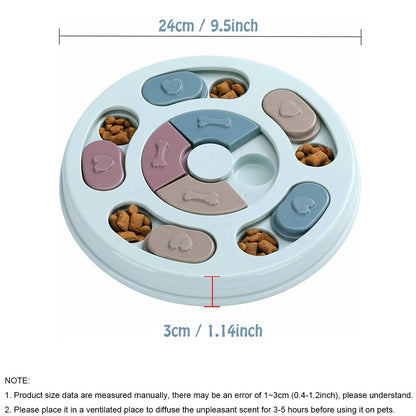 Dog food hiding bowl – slow feeder & interactive training toy to relieve boredom™