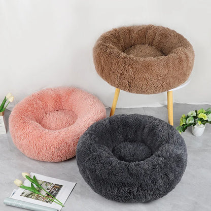 Plush Pet Nest - Washable, Warm, and Perfect for All Seasons™