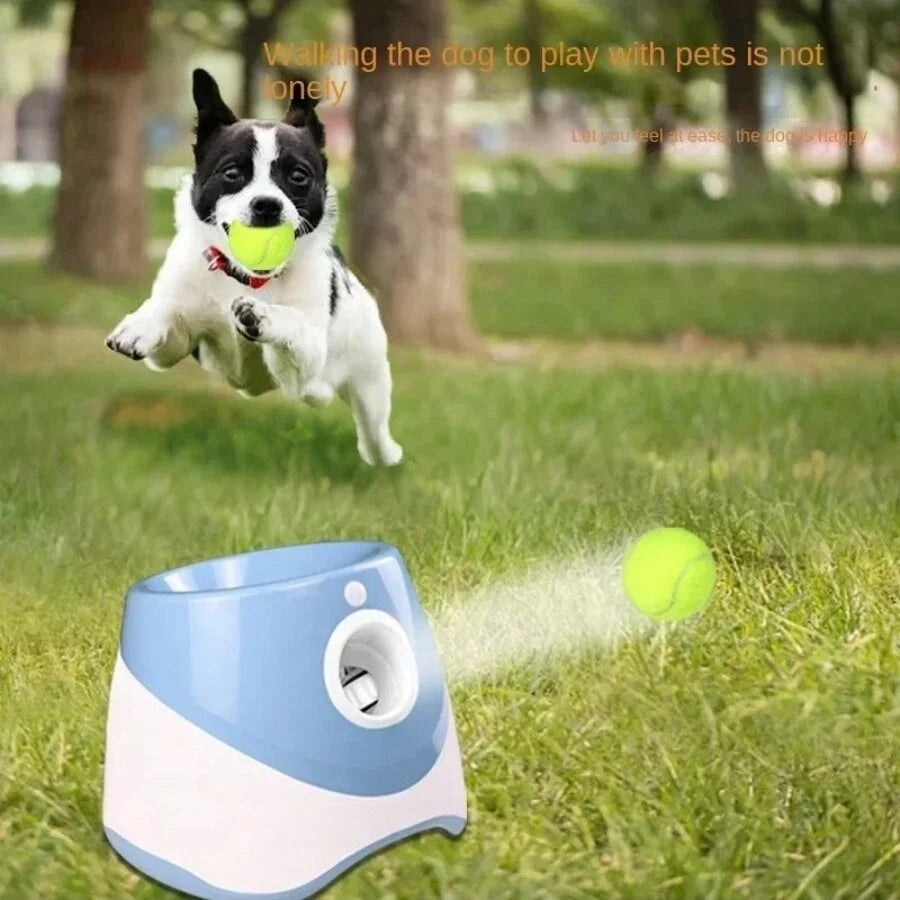 Automatic dog launcher – tennis throwing machine with USB charging for fun interactive play™