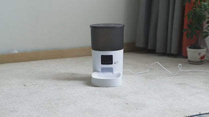 ROJECO automatic cat feeder – smart pet food dispenser with camera, voice recorder & remote control™